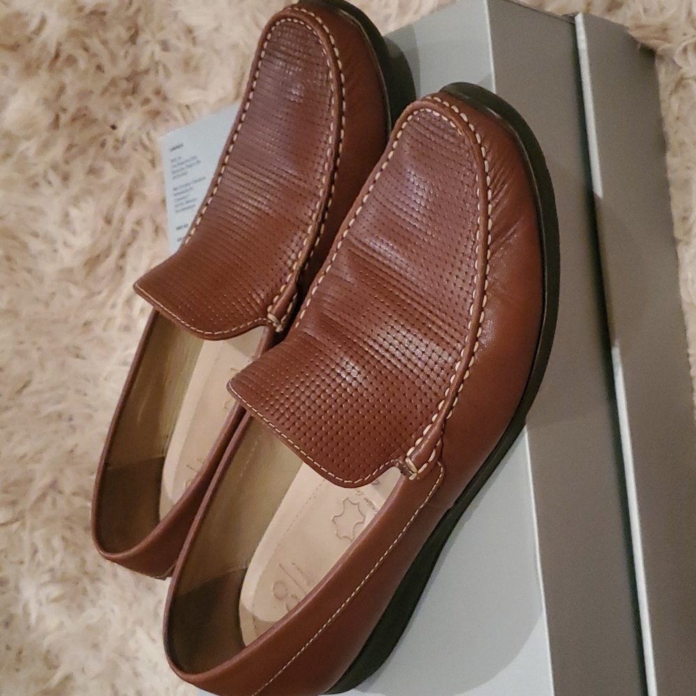 Ecco men's leather loafers. Size 42EUR 8,5  -9 US